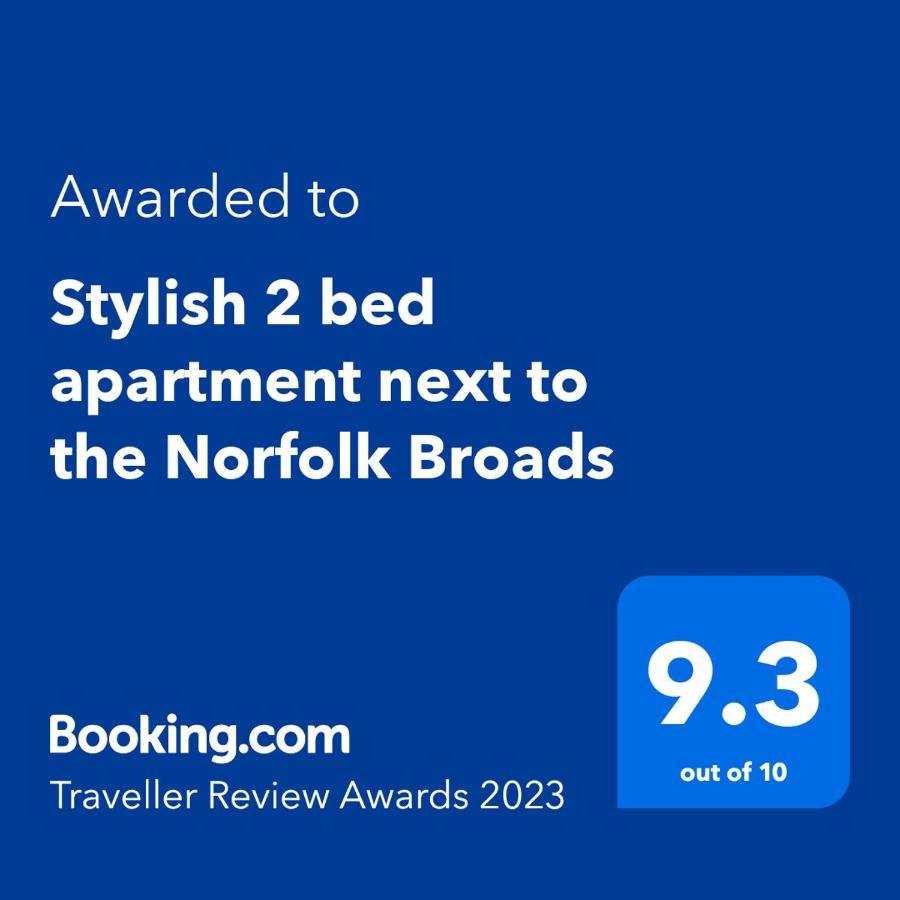 Stylish 2 Bed Apartment Next To The Norfolk Broads Coltishall Exterior foto